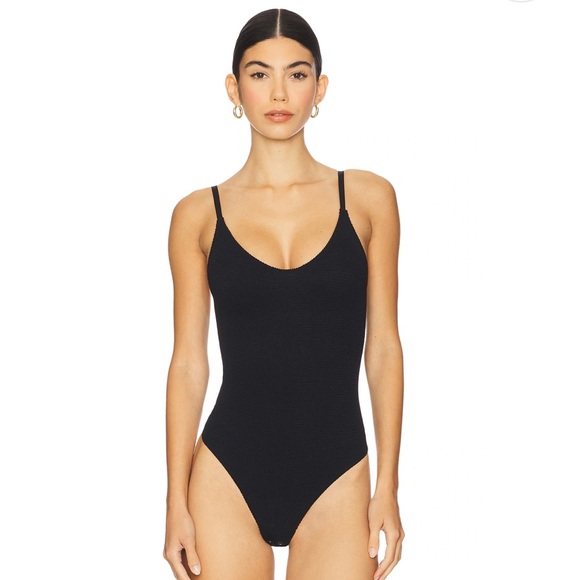 Free People Black Fitted Bodysuit - Picture 2 of 2